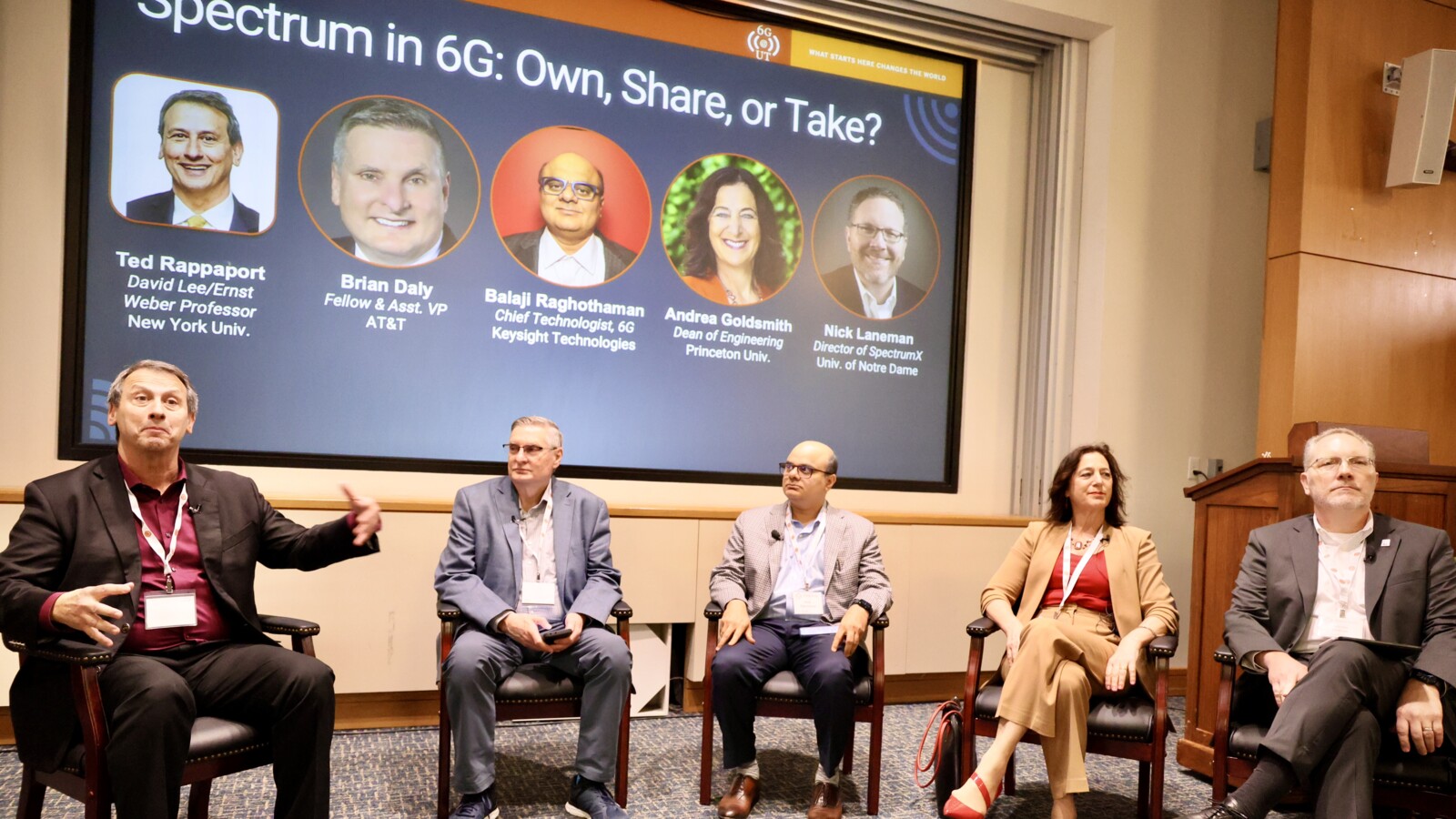 6GUT Forum 2025 morning panel participants