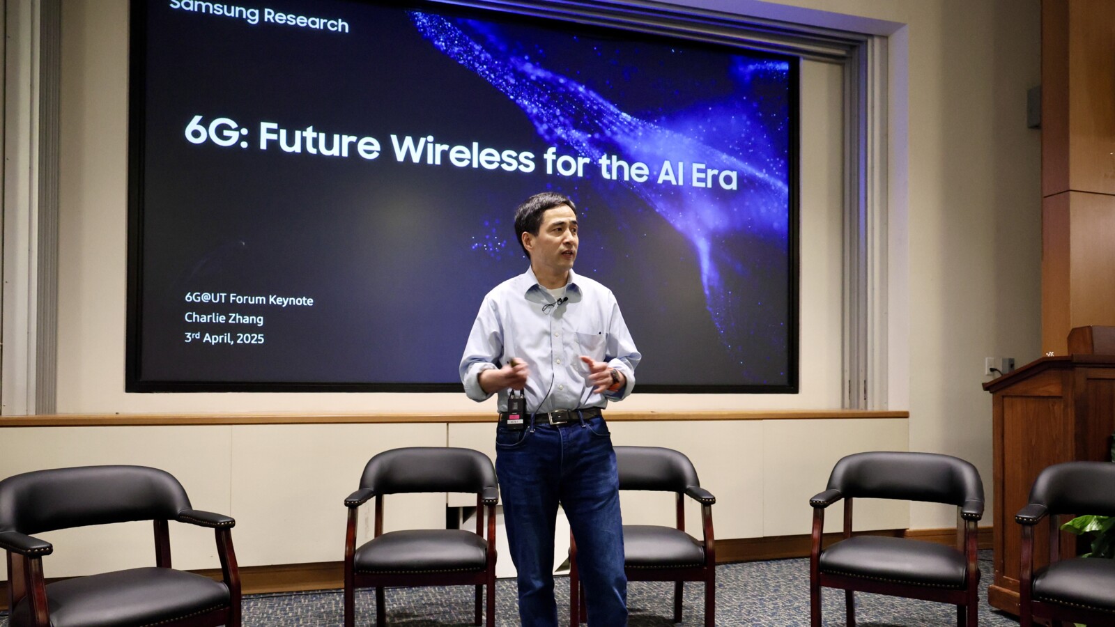 6G@UT Forum keynote speaker